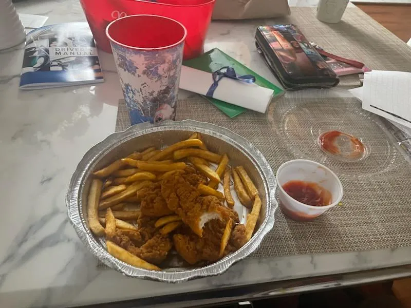Chicken Fingers with Fries